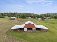 Maintained barn with electricity availability situated on 6.13 acres
