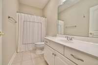 Secondary Bedroom has its own full bathroom