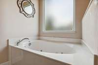 Relax in your whirlpool tub