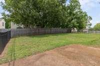 View from backyard patio.
