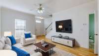 This room is virtually staged.