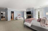 Another view...has anyone noticed the 10 foot ceiling height upstairs...solid 8 foot doors throughout this home....