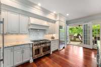 Incredible appliance package which includes upscale brands such as Dacor, Bosch and Sub-Zero....