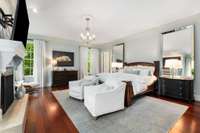 Welcome to this amazing primary retreat...generously sized with tons of closet space....