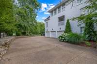 The 3 car garage space is nice, but look at all the space for your guests to park!