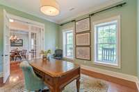 Alternate view of this space with natural sunlight through your windows