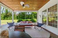 Relax in the swing or dinner on the porch!