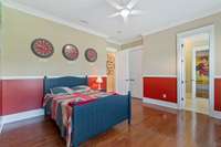 Alternate view showing the Jack and Jill bath in between