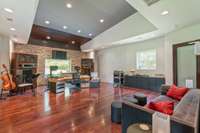 Look at this! Professional studio ready for a Musician or Producer! If you are not in the music industry, this would make a great media/theater room, or switch the use for guests, future pool house, or in-law suite.
