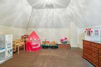 a 17x14 bonus room!  Could be an office, exercise room, or playroom.