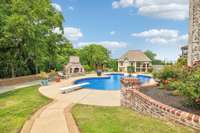 Backyard oasis