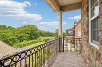 private balcony from primary suite