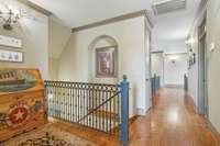 upstairs landing to back staircase