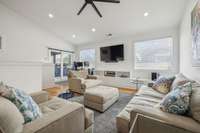 The 3rd floor opens up to a Bonus Room/Rec Room with the perfect indoor/outdoor flow to the expansive deck.
