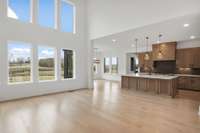 Work closely with your builder and design team to select materials, finishes, and features that perfectly suit your vision, from flooring and fixtures to custom cabinetry and cutting-edge technology.