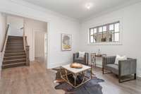 This can be a sitting area off the kitchen or you can add a table instead~your choice!