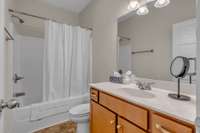 Hallway bathroom