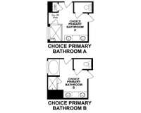 This home features Choice Primary Bath A.