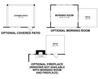 This home will feature a Covered Patio and Fireplace.