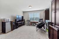Bonus room upstairs. Barely got moved in!