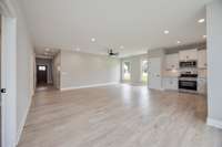 Look at this generous main living space!
