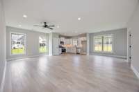 Look at all of the natural light in this open Main Living Area!