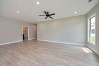 The Living Area has plenty of natural light!