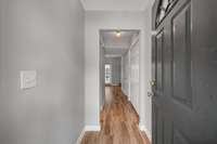 Entry Foyer as you enter the condo.