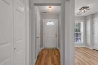 Foyer.  Looking toward the Front Door.