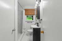 Renovated full bath