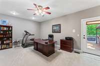 office with outdoor access