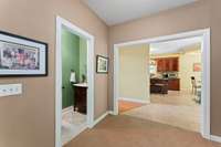 half bath downstairs