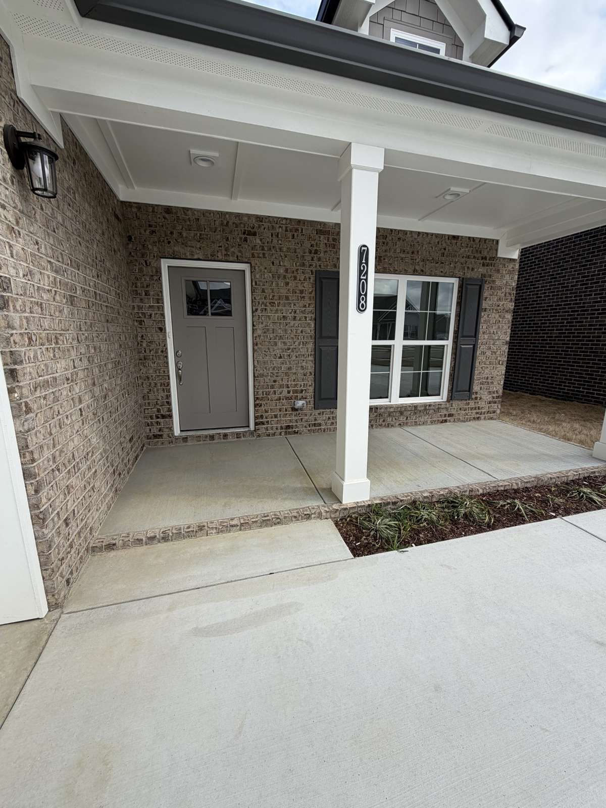 Large front porch