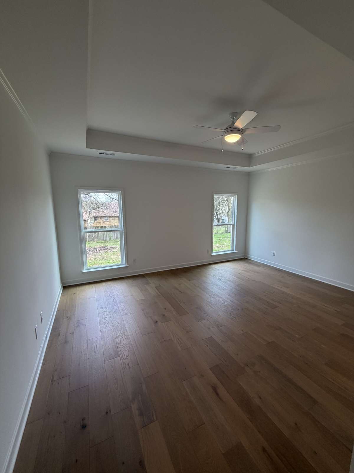 Main level primary bedroom