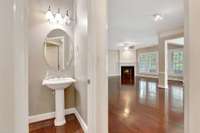 1/2 bath