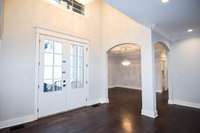 Arched doorways