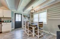 Updated lighting throughout entire home