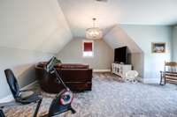The Bonus Room is a versatile and expansive space that's perfect for a playroom, fitness area or creative studio. Its generous dimensions allow for flexible furniture arrangements. 15X22.