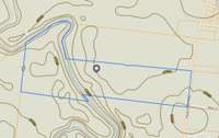 Topographic map from CRS Tax Suite.