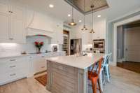 The Kitchen is thoughtfully designed to accommodate both cooking and entertaining, featuring an induction stovetop that’s a valuable addition for any chef, 19X24'4" including the Eat-in area.