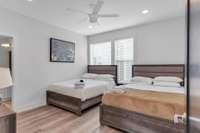 Bedroom 3 on the third floor