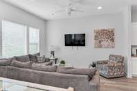 Lots of natural light