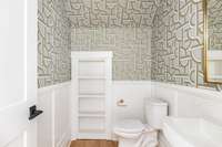 1st floor half bath