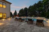 Beautiful sunsets to be enjoyed by the pool