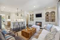 Also could be used as a Hearth Room or Keeping Room