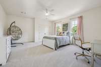 Upstairs offers 3 HUGE bedrooms