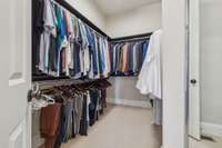 Large His/Her side closet