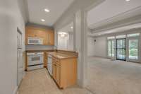 Basement kitchenette
