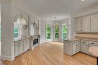Eat in kitchen nook - overlooking beautiful backyard