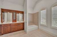 Bathroom 4- bathroom has tile flooring, shower/tub combo, toilet closet, new lighting